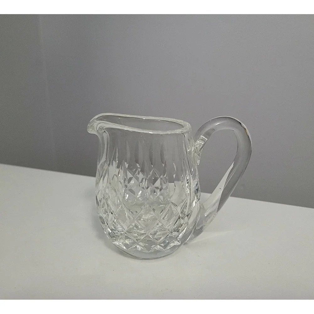 Vintage Galway Crystal Renmore Irish Lead Cut‎ Crystal Tableware Set 5pc Creamer